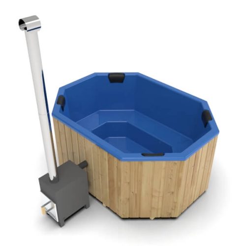 Octogonal hot tub - 9 personnes (2,4m x 1,8m)