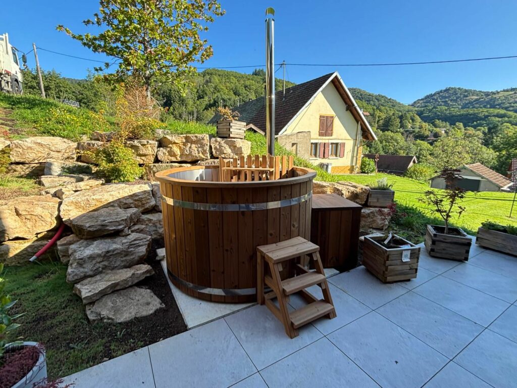 Bain nordique Wood & Inox