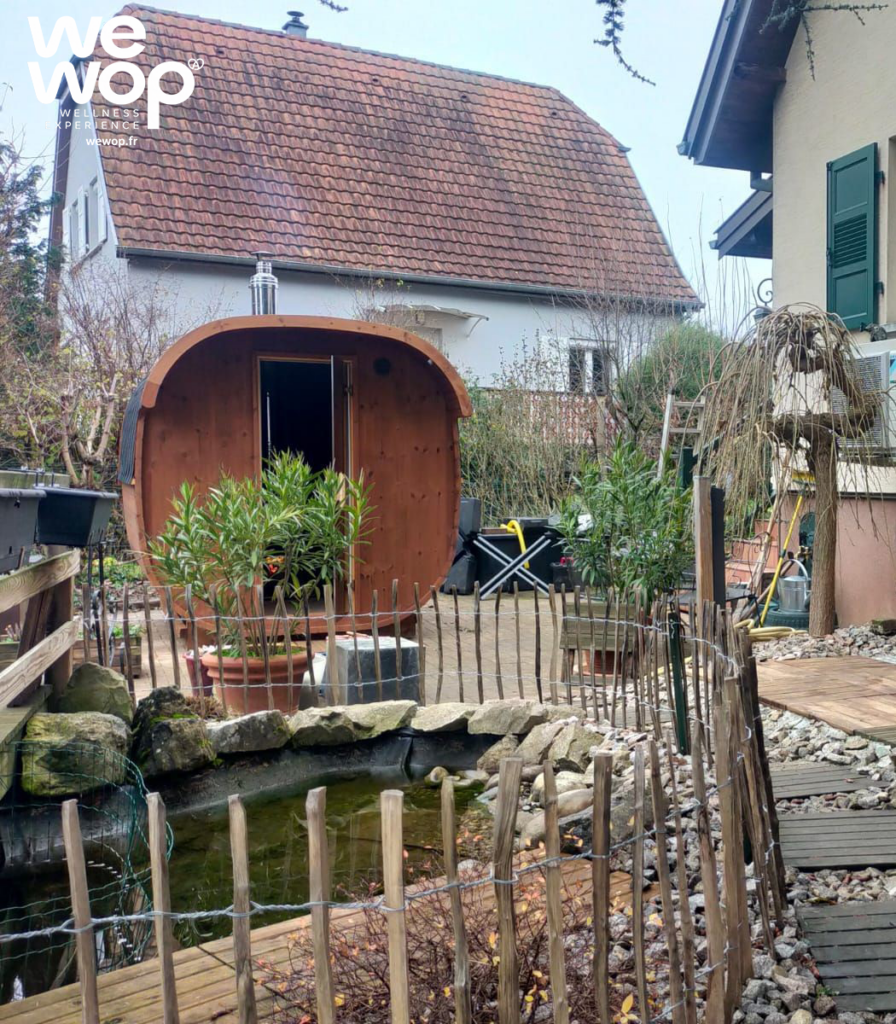 Sauna Cosy avec poêle à bois