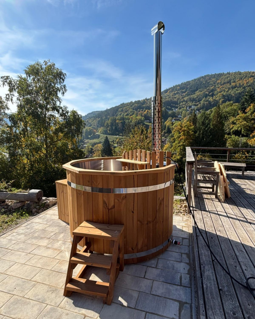 Bain nordique Wood & Inox